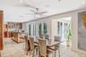 Dining Area with French doors to rear patio and yard