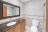 Full bath with stall shower - first floor, family room location