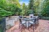 Fenced IG Pool, with brick surround and outdoor kitchen