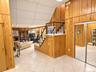 Full basement with cathedral ceilings