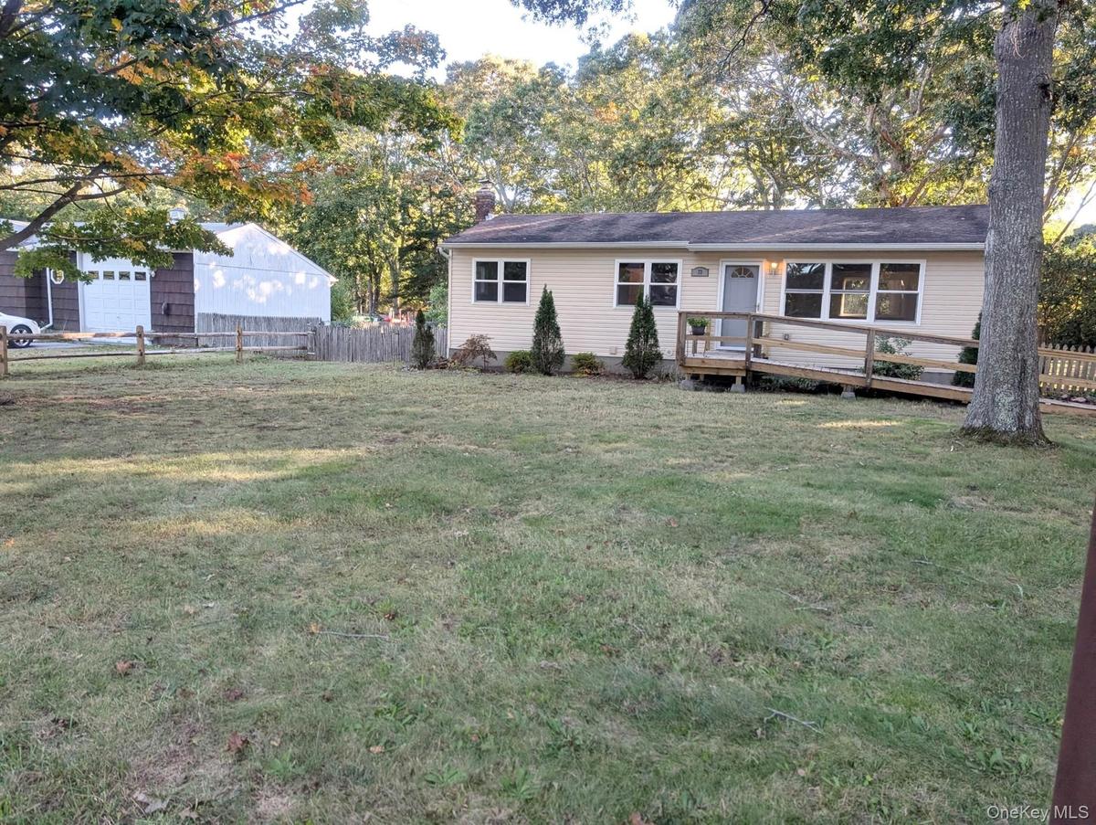 3 bedroom ranch with large front yard, great curb appeal.