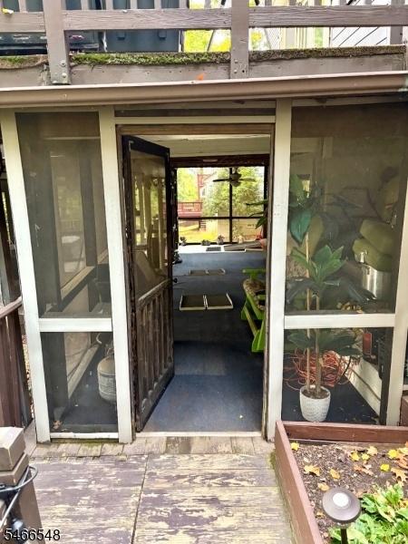 Entryway to Enclosed Porch