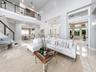 Formal Living Room with Double Height Ceilings
