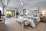 Virtually Staged Master Bedroom