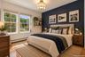 A touch of Benjamin Moore's Hale Navy sets off this virtually imagined room.