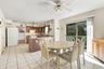That table can seat six - and there's room for more! Game night, extra entertaining space - even just enjoying a quick meal on the go the eat-in kitch