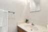 The main level features a handy half bath - perfect for guests.