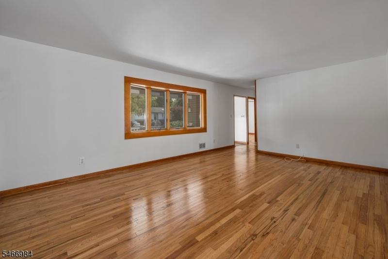 living room to front entryway