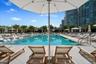 Full-Service Pool at Five Park Miami Beach with oolside drinks, dining, towel service and more!