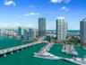 View of Five Park from the Miami Beach Marina
