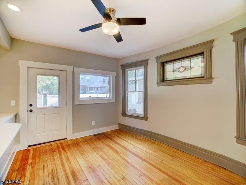 Back door from dining room