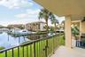 Balcony with views of the marina and Intracoastal