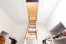 Pull-down stairs to attic storage