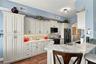 Beautiful Wood Raised Panel Custom Cabinets
