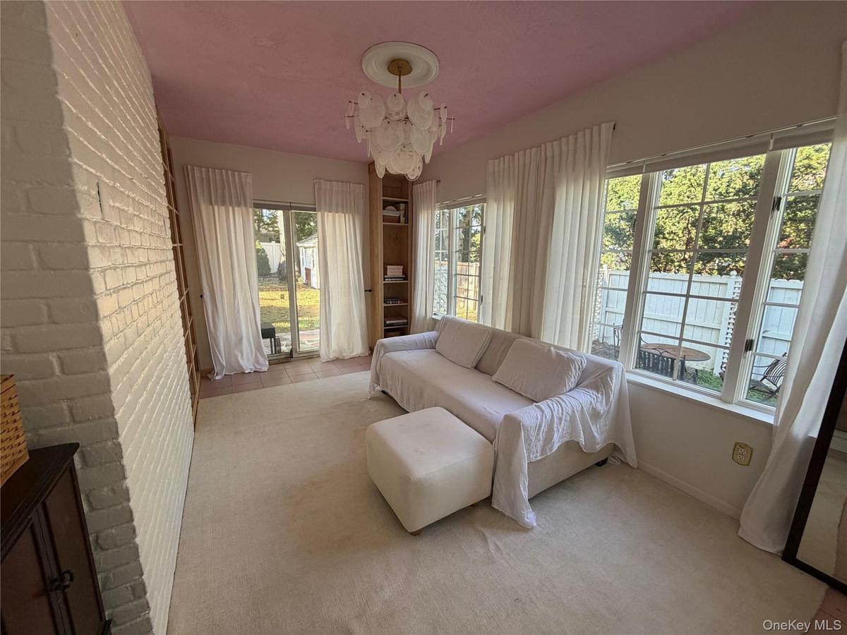 Off of the living room