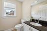 First floor powder room.