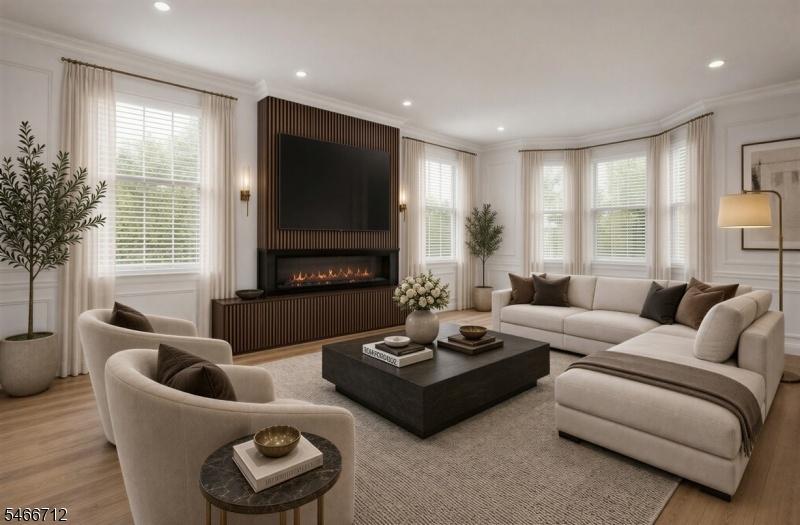 Virtual Staged Living Room