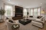 Virtual Staged Living Room