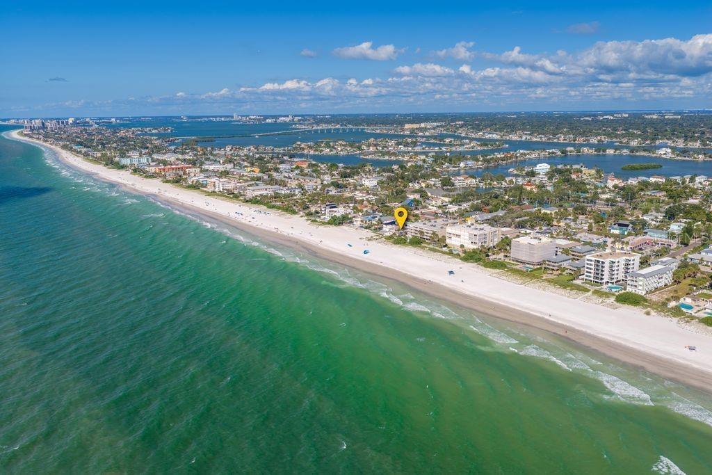 Located in the heart of Indian Rocks Beach and just a short walk from recreational  and cultural venues such as pickleball, softball, art center, and 