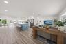 Open Floor Plan with Living Room and Family Room