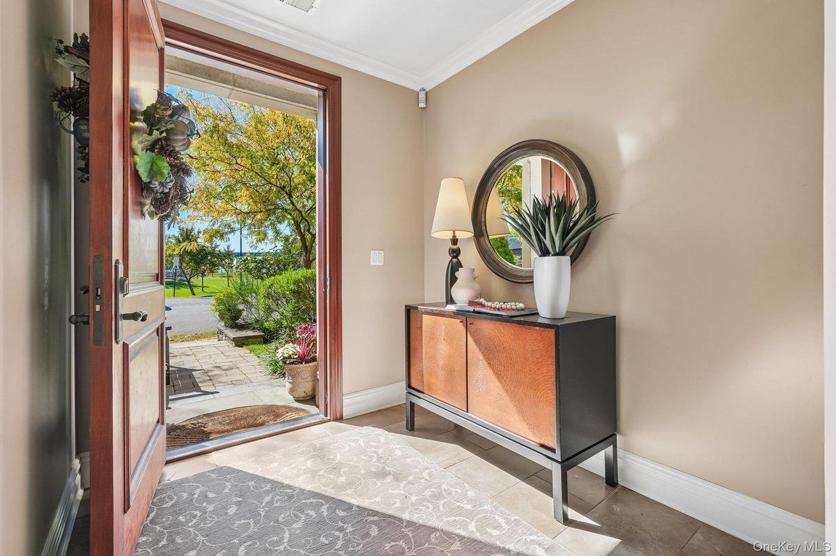 Step inside this Marvin Solid wood entrance door