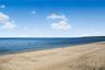 Private beach
