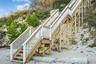 Beach stair (digitally enhanced)