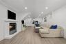 lower level media room / gym