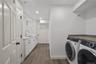 Lower level laundry room