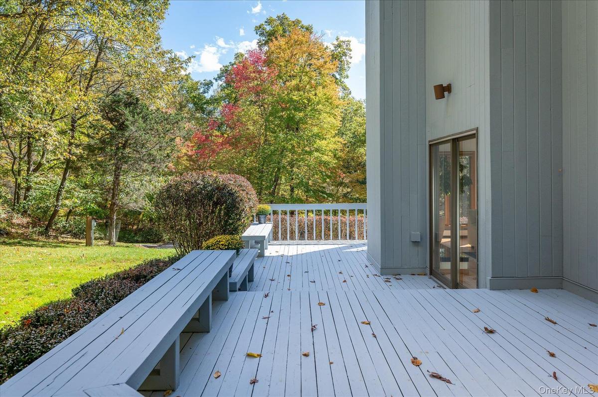 Deck access from Living Room