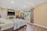 En Suite One (bdrm 3)  with electric fireplace, walk-in closet and bath
