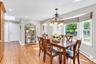 Breakfast Area of Kitchen With Bay Window