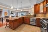 Eat in Kitchen with Island, Dual Heat Stove, Venetian Tiles, Stainless Steel