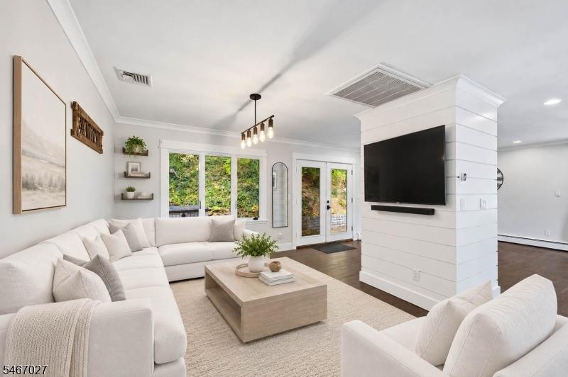 Living Room Virtual Staging