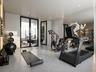 Alternate view of Flex-space above 2-car garage shown as private Gym/Wellness Area