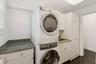 laundry room with staff bath