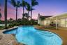 Back Yard Pool & Lake view
