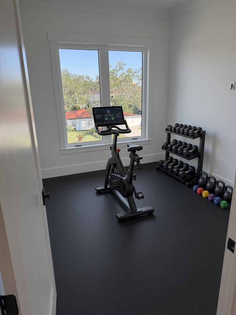 Gym - Virtually Staged