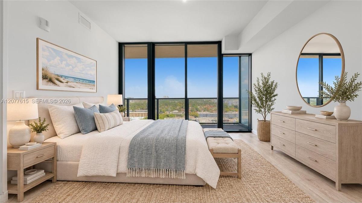 Photos have been virtually staged and are for illustrative purposes only. Furniture, décor, flooring, lighting, and other depicted improvements may no