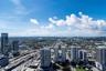 Expansive urban landscape with high-rise buildings and extensive transportation infrastructure