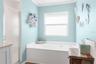 Owner's Suite Bathroom. Located on second story.