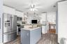 Kitchen. Located on second story.