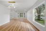 Inviting ambiance for entertaining in the formal dining / living room