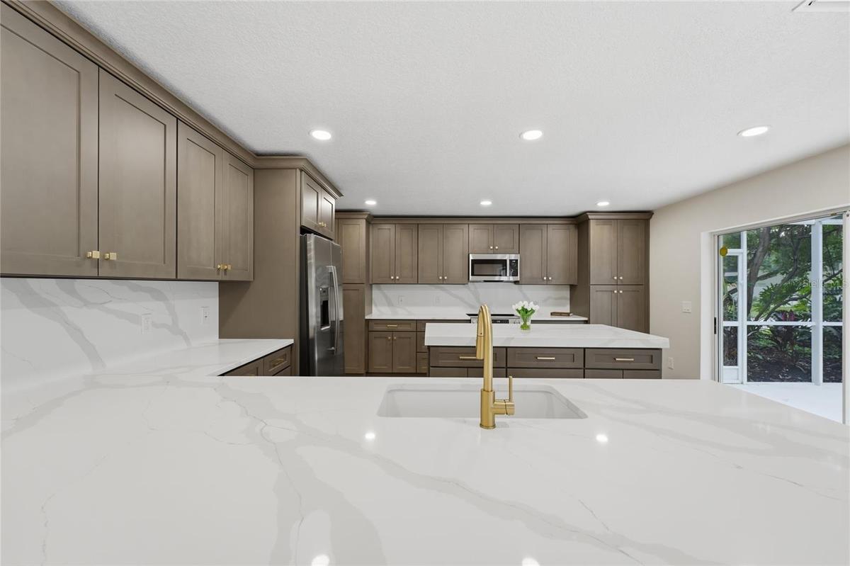 White fireclay sink