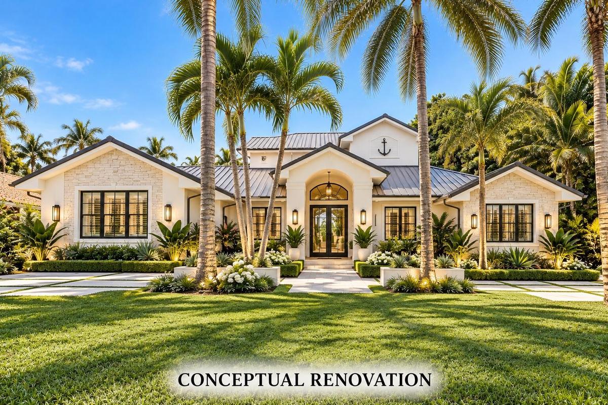 Exterior Modern Conceptual Renovation