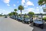 Golf carts at North Palm Beach Country Club