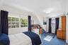 Bedroom with double closet
