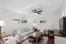 First floor bedroom can function as a guest room or a home office