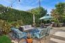Warm weather entertaining is a breeze on the rear patio