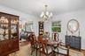 Formal dining room is perfect for everyday living or holiday entertaining